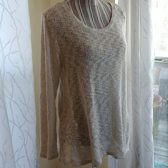 Three Hearts Sweaters - Beautiful lacy lightweight sweater